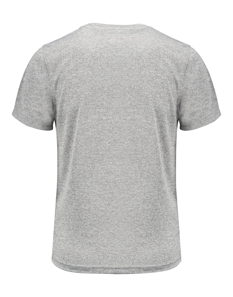 Printer Red Junior Run Active T-Shirt - Grey Melange