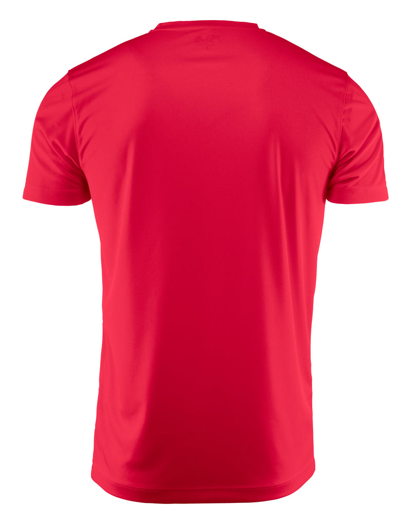 Printer Red Junior Run Active T-Shirt - Red