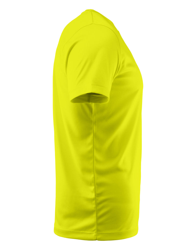 Printer Red Junior Run Active T-Shirt - Bright Yellow