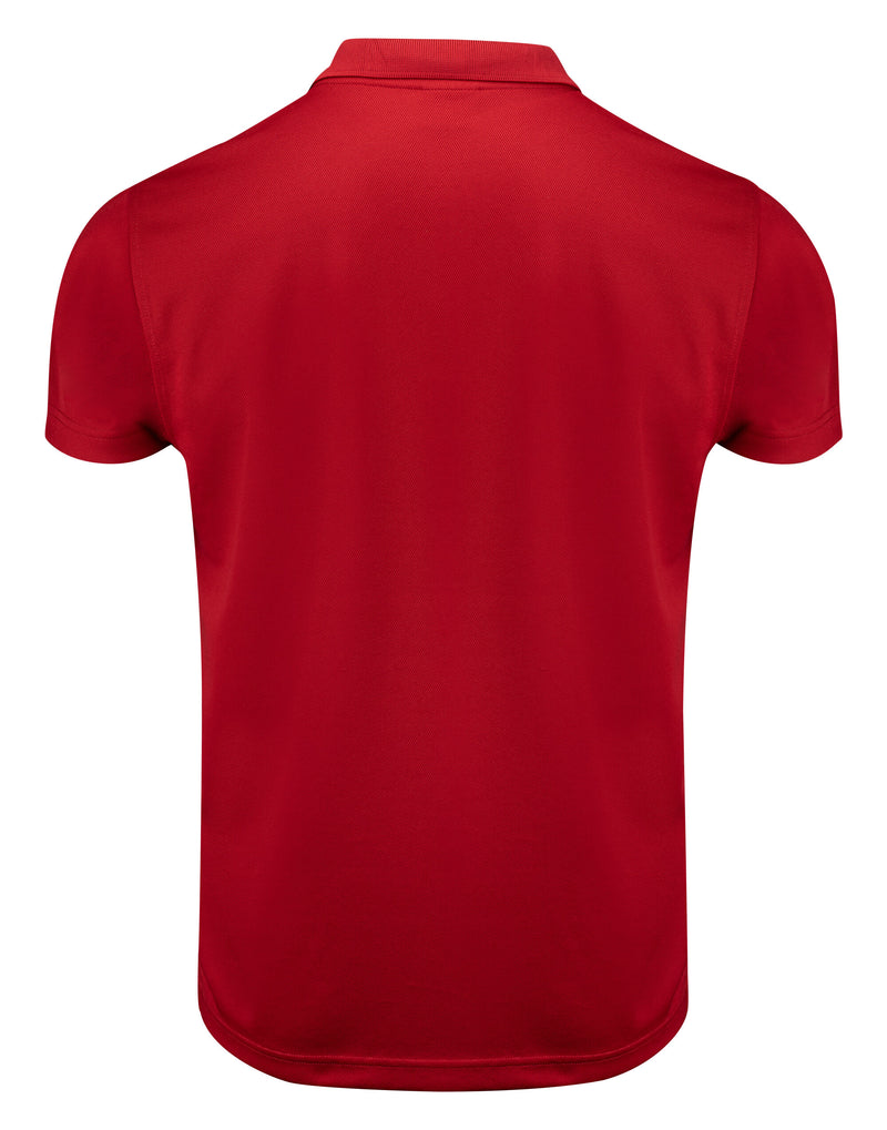 Printer Red Smash Polo Shirt - Red