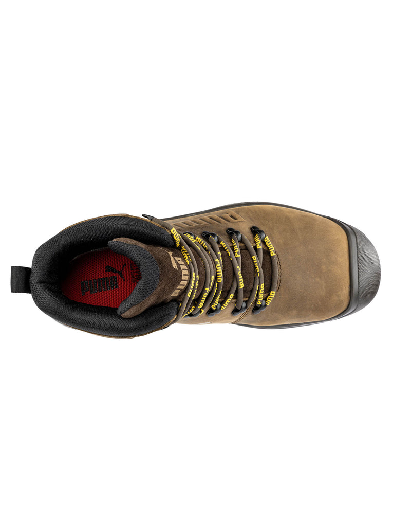 Puma Safety Iron Hd Brown Mid S3S - Brown