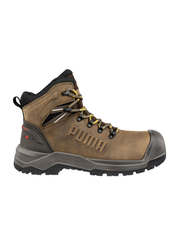 Puma Safety Iron Hd Brown Mid S3S