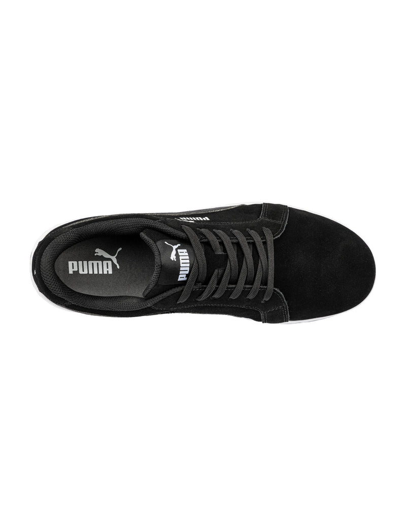 Puma Safety Iconic Suede Black Low S1Pl Esd - Black