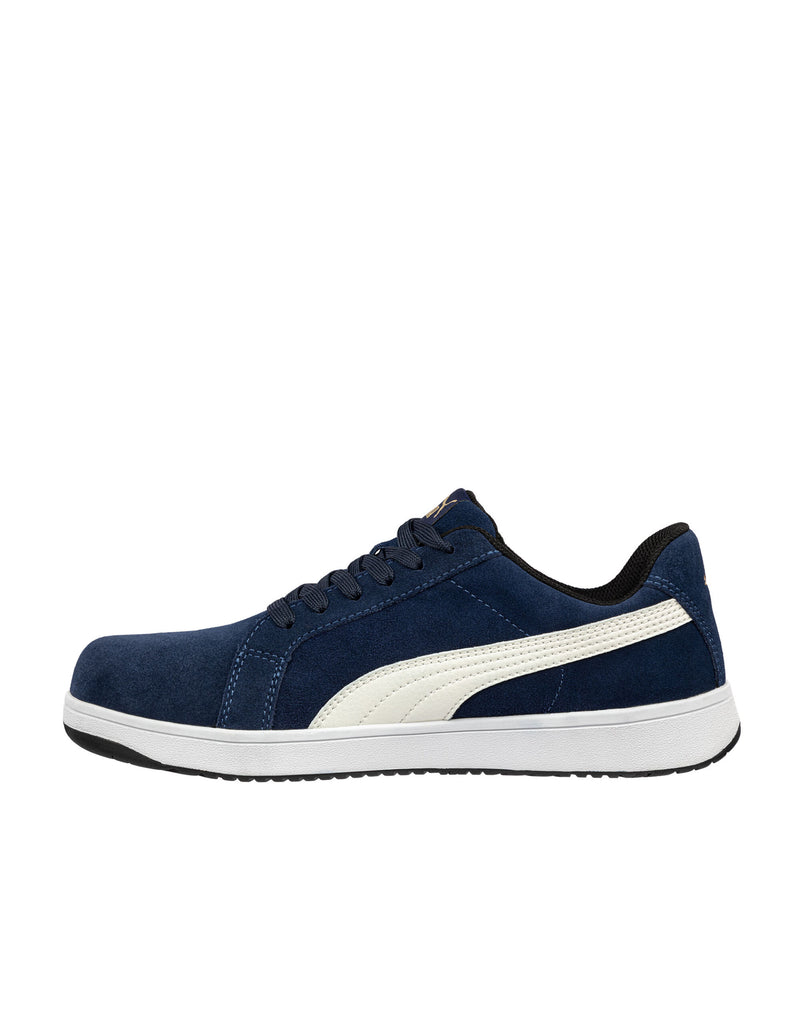 Puma Safety Iconic Suede Navy Low S1Pl Esd - Navy