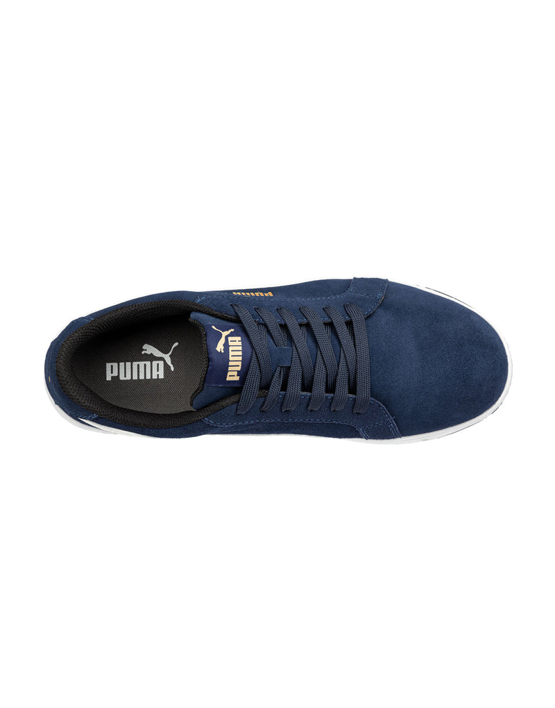 Puma Safety Iconic Suede Navy Low S1Pl Esd - Navy