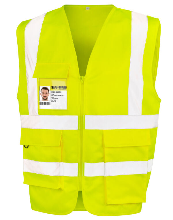 Work-Guard by Result Heavy Duty Polycotton Security Vest