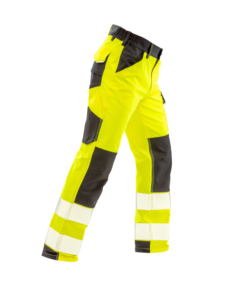 Result Safeguard Recycled Dynamic Stretch Safety Trouser - Fluoresent Yellow