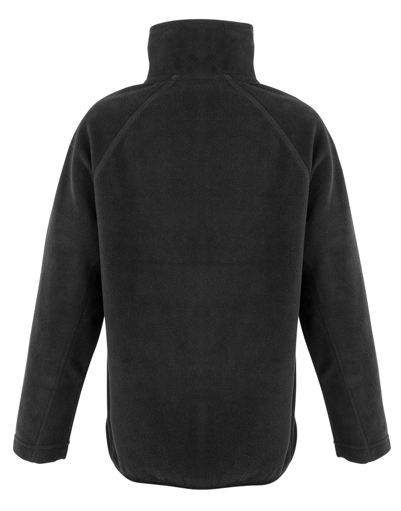 Result Recycled Recycled Junior Microfleece Top - Black