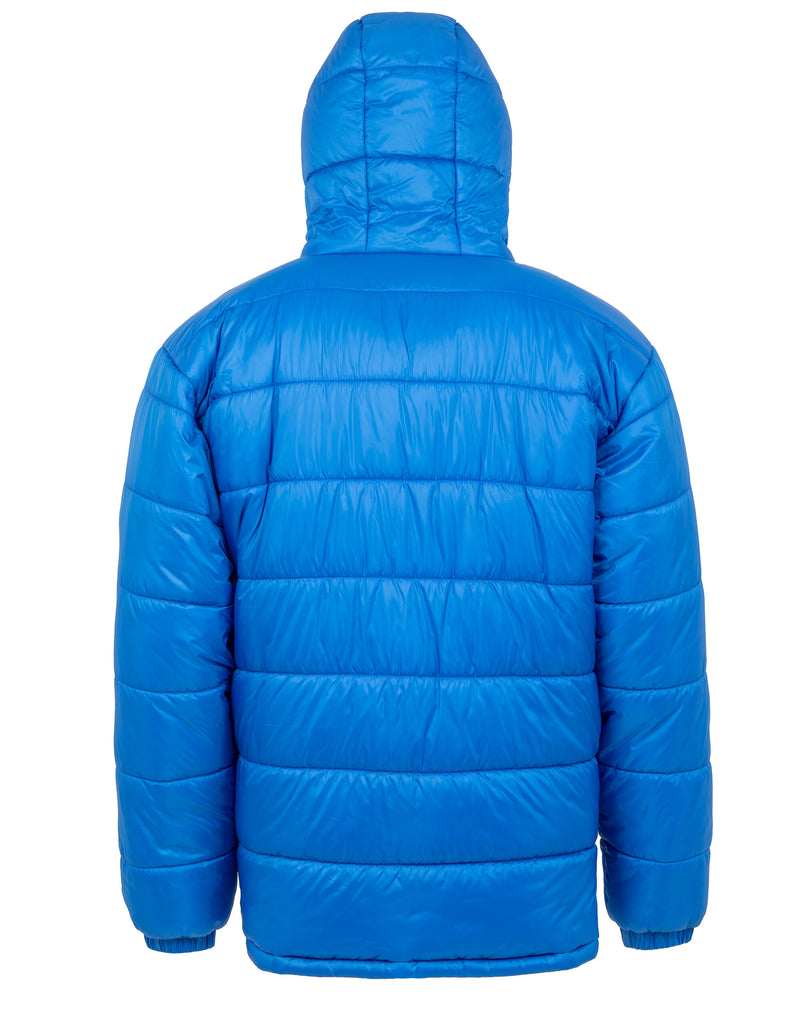 Result Recycled Recycled Hooded Padded Parka - Royal Blue