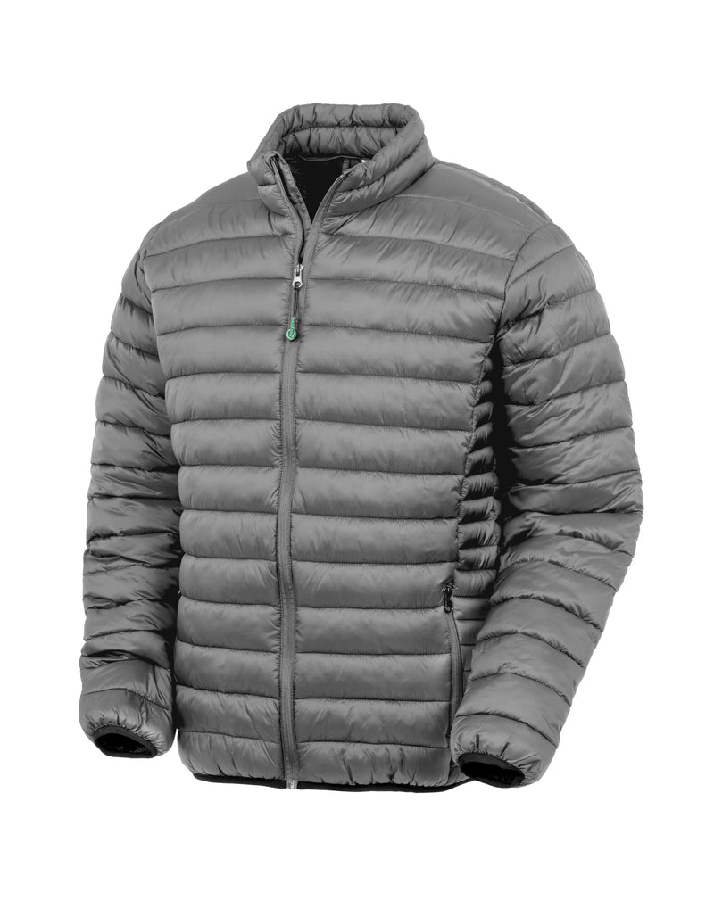 Result Recycled Recycled Padded Jacket - Frost Grey