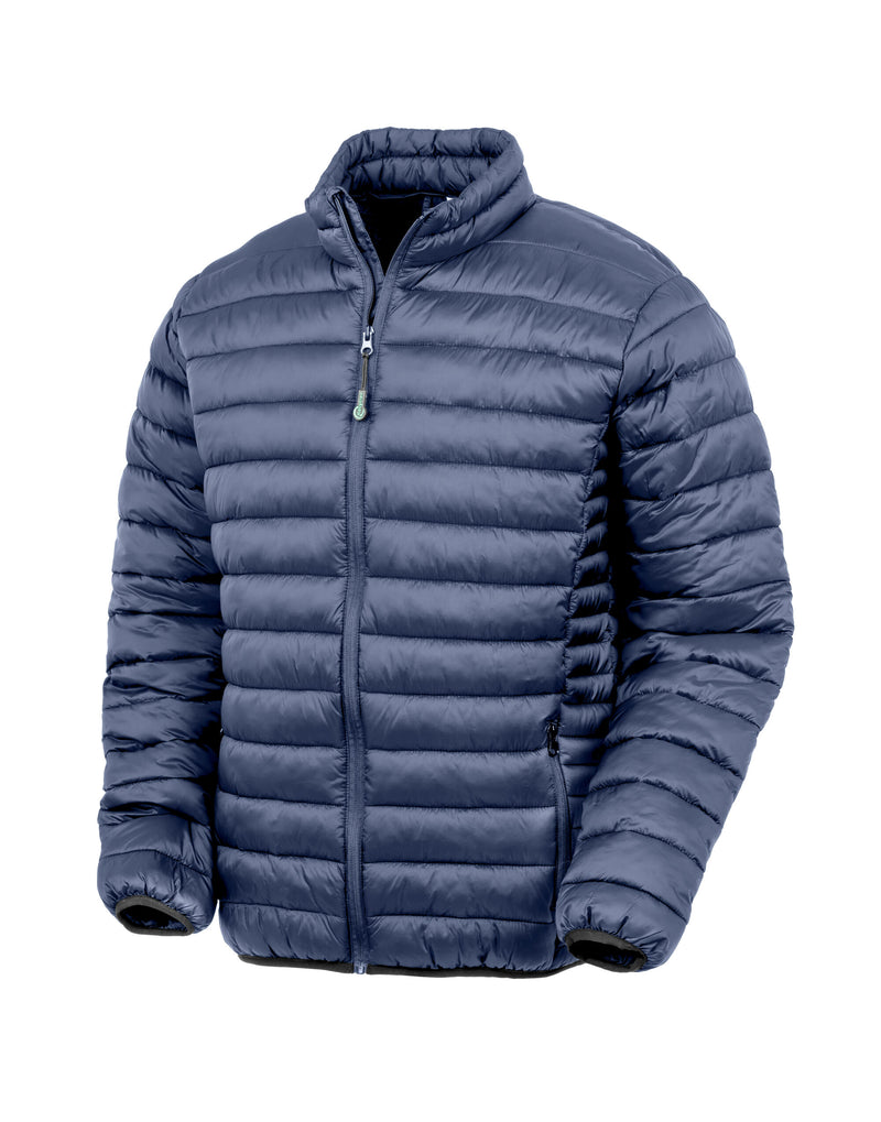 Result Recycled Recycled Padded Jacket - Navy