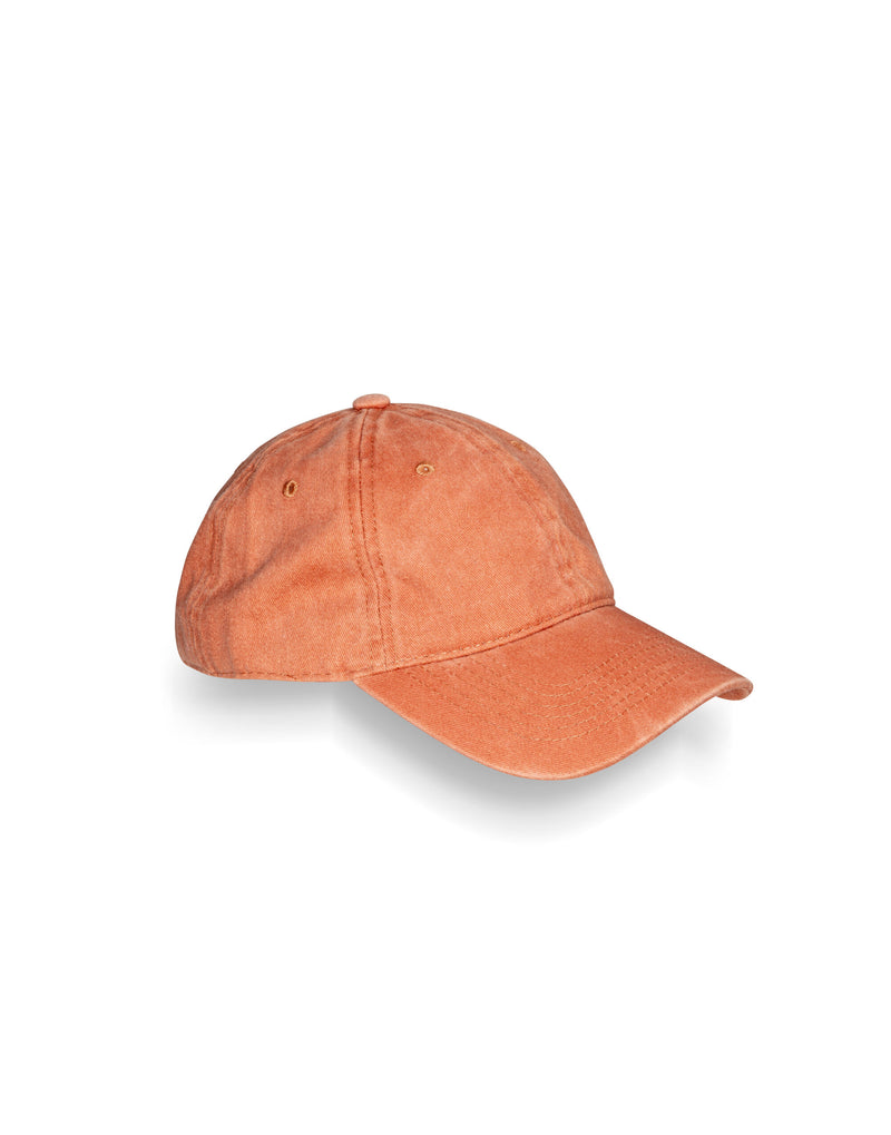 Result Headwear Pure Cotton Vintage Cap - Vintage Orange