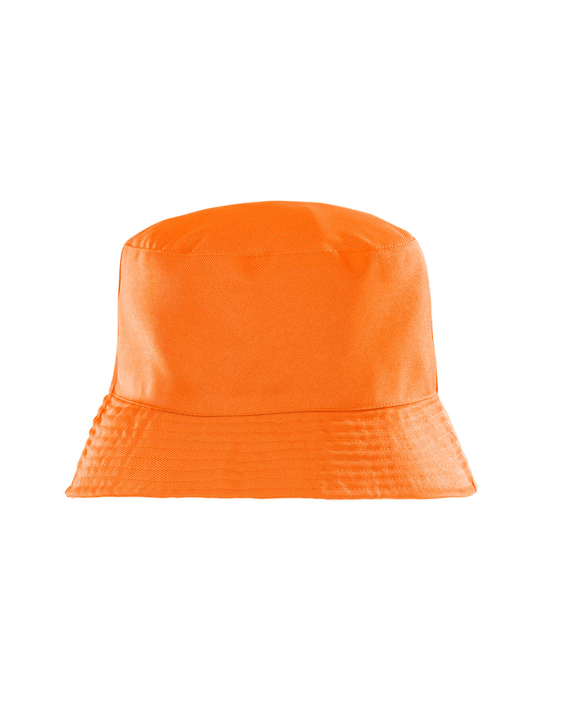 Result Recycled Reversible Bucket Hat - Orange/White