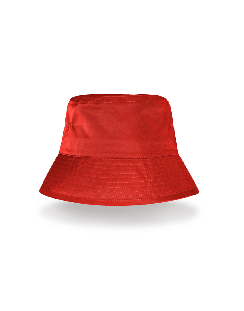 Result Core Recycled Bound Edge Bucket Hat - Red