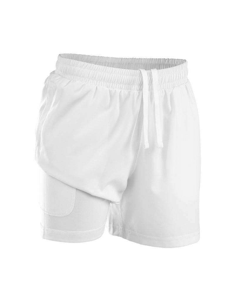 Spiro Recycled Junior Shorts - White