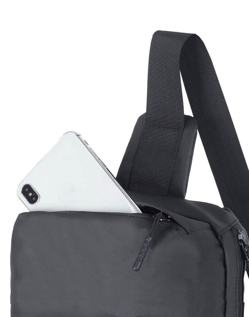 Shugon Gap Crossbody Sling Bag - Black