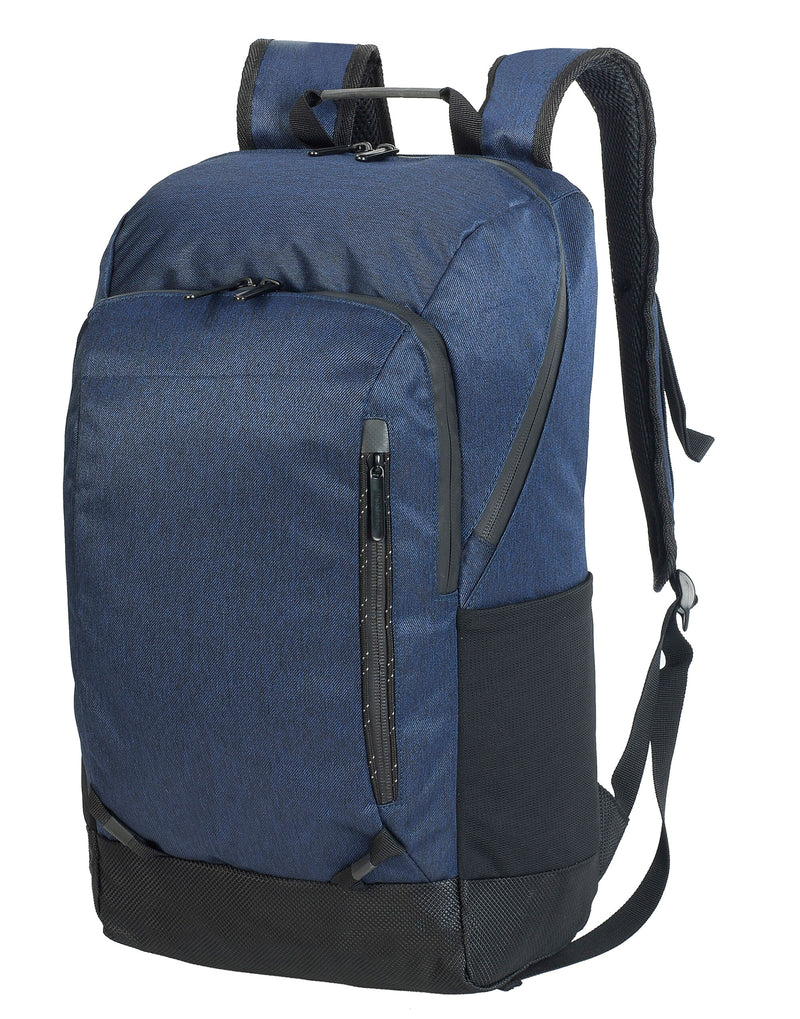 Shugon Jerusalem Laptop Bag - Indigo Blue/ Black