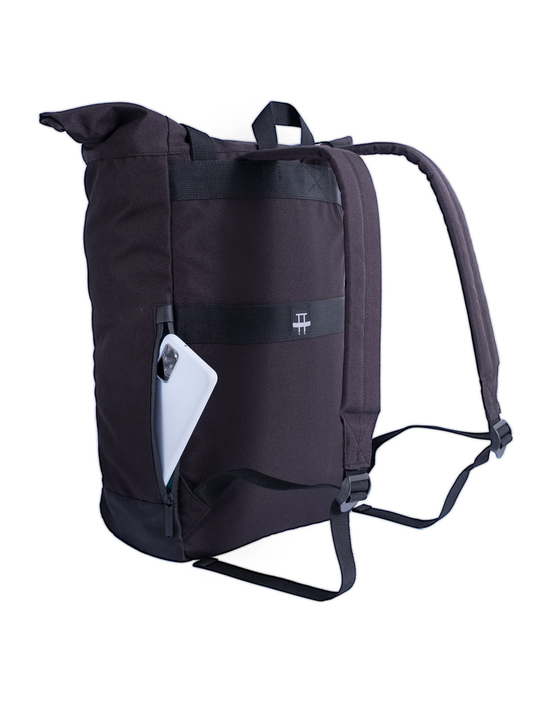 Shugon Budapest Sack Laptop Backpack - Black/Black