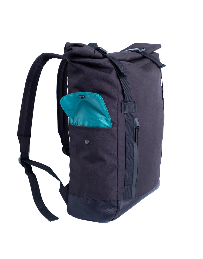 Shugon Budapest Sack Laptop Backpack - Black/Black