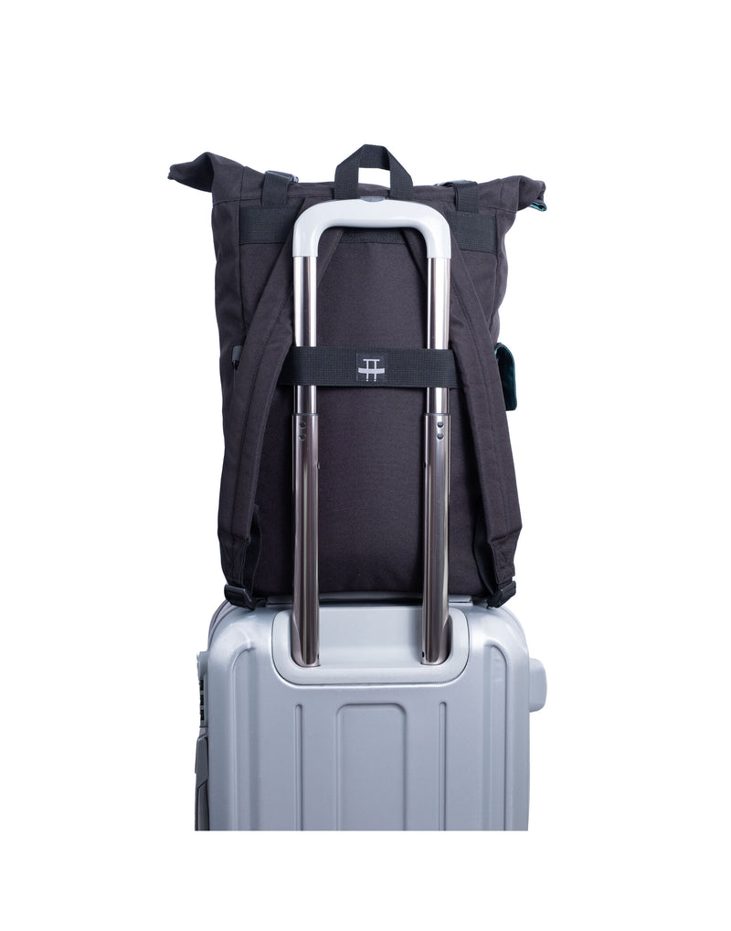 Shugon Budapest Sack Laptop Backpack - Black/Black