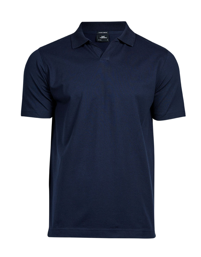 Tee Jays Men's Luxury Stretch V-Neck Polo