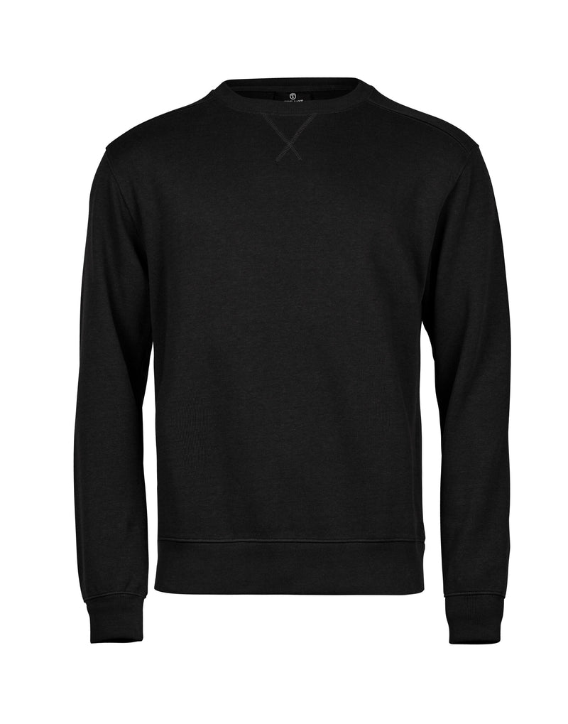 Tee Jays Ribbed Interlock Crewneck