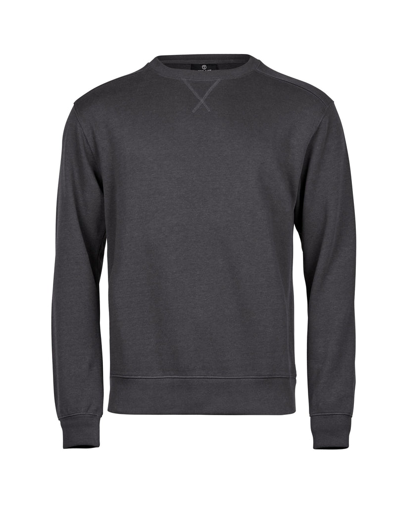 Tee Jays Ribbed Interlock Crewneck