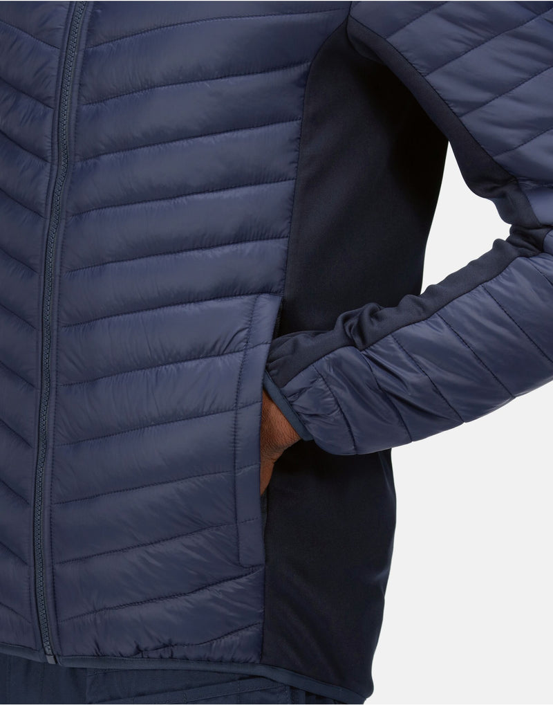 Regatta Professional TRA529 Men'S Tourer Hybrid Jacket - Navy