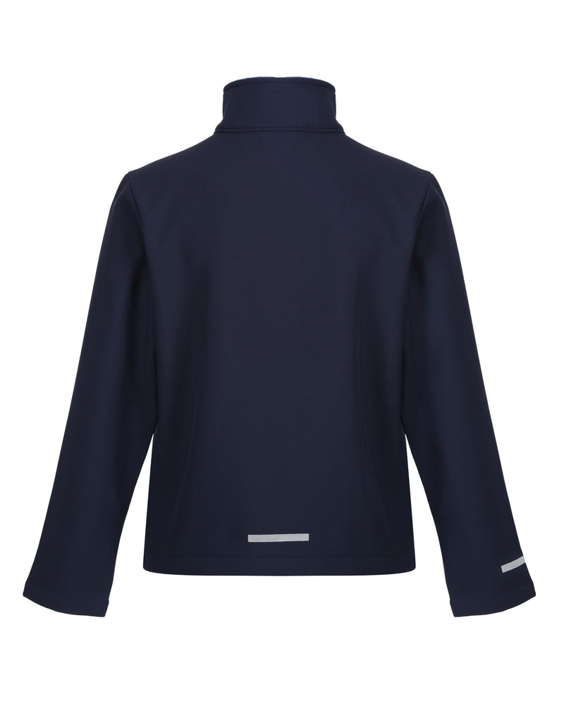 Regatta Junior Ablaze 2 Layer Softshell - Navy/New Royal