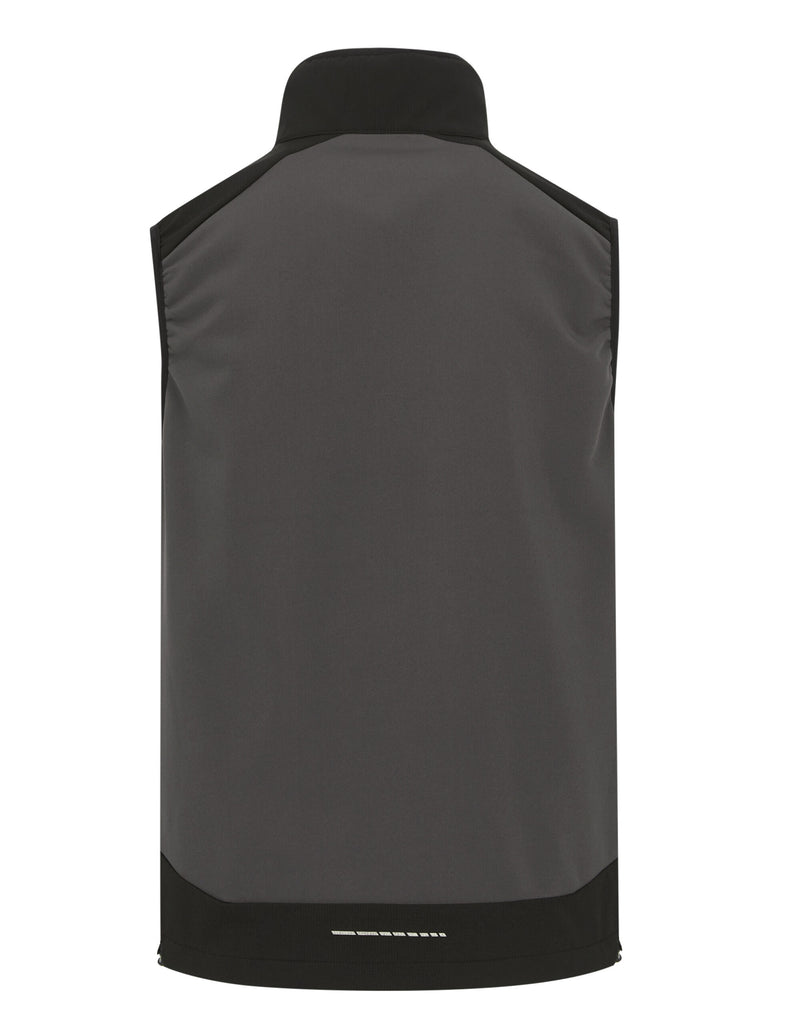 Regatta Professional TRA749 4Tex Stretch 3 Layer Bodywarmer - Slate Grey/Black