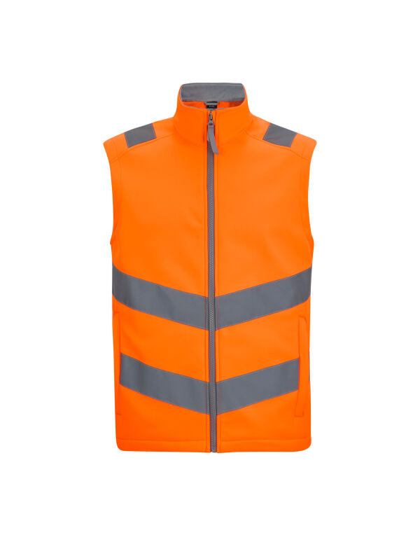 Regatta High Visibility Hi-Vis Pro Contract Ablaze Softshell Bodywarmer