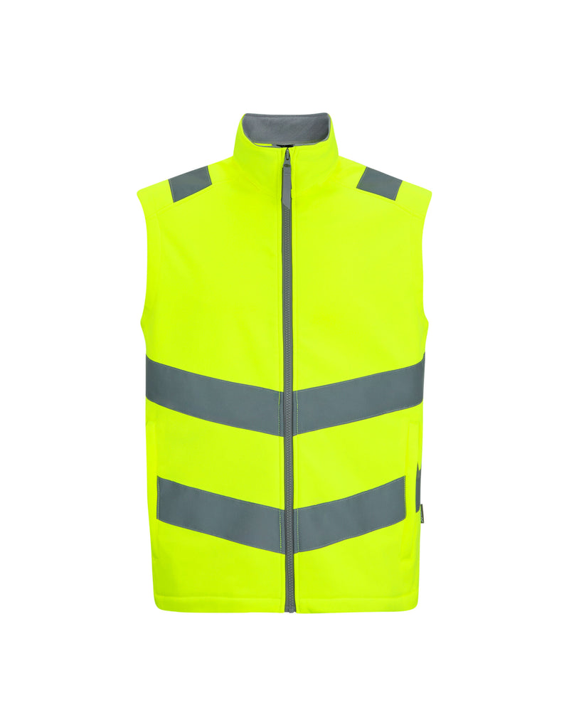 Regatta High Visibility Hi-Vis Pro Contract Ablaze Softshell Bodywarmer