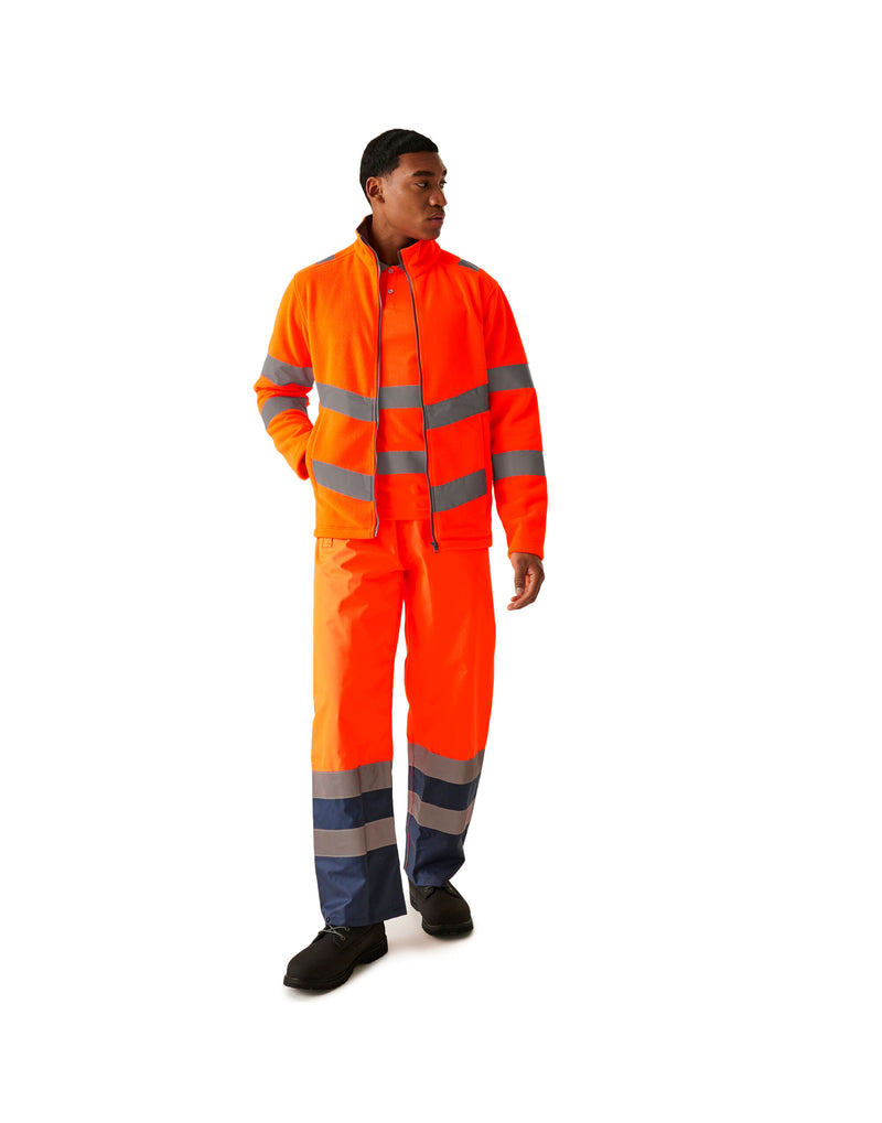 Regatta High Visibility TRF648 Hi-Vis Pro Contract Thor Fleece (Class 3) - Hi Vis Orange