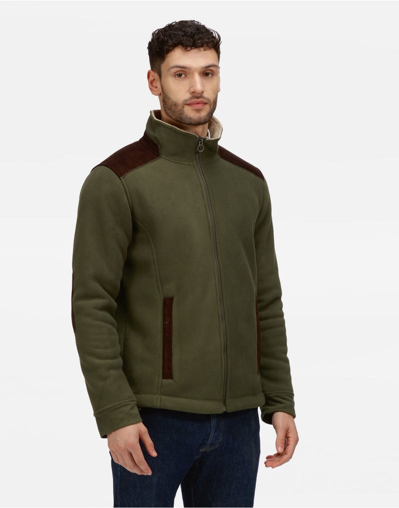 Regatta Professional TRF666 Faversham Full Zip Fleece - Dark Khaki