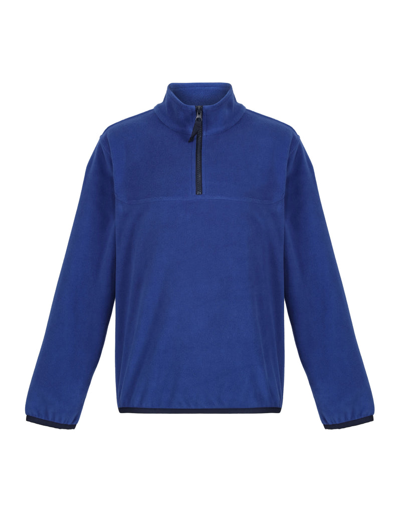 Regatta Junior Micro Fleece Half Zip - New Royal/Navy