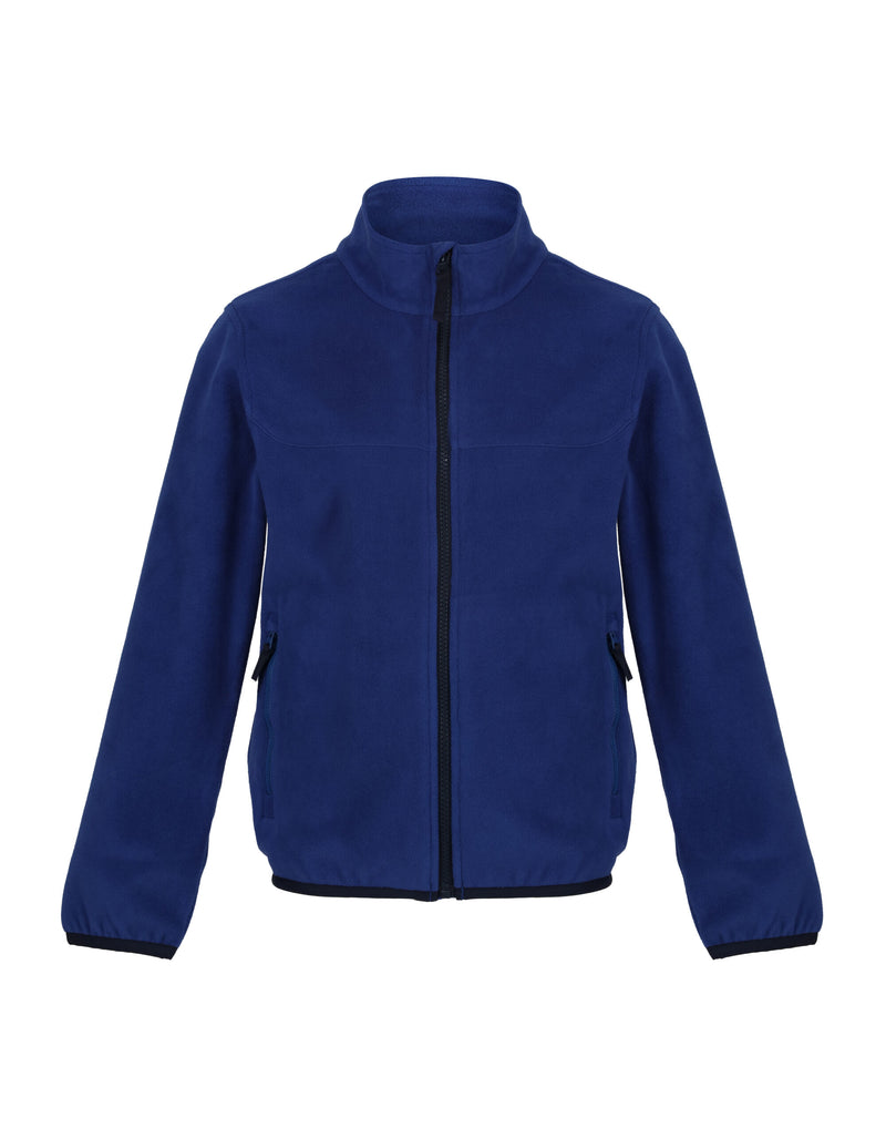 Regatta Junior Full Zip Microfleece - New Royal/Navy