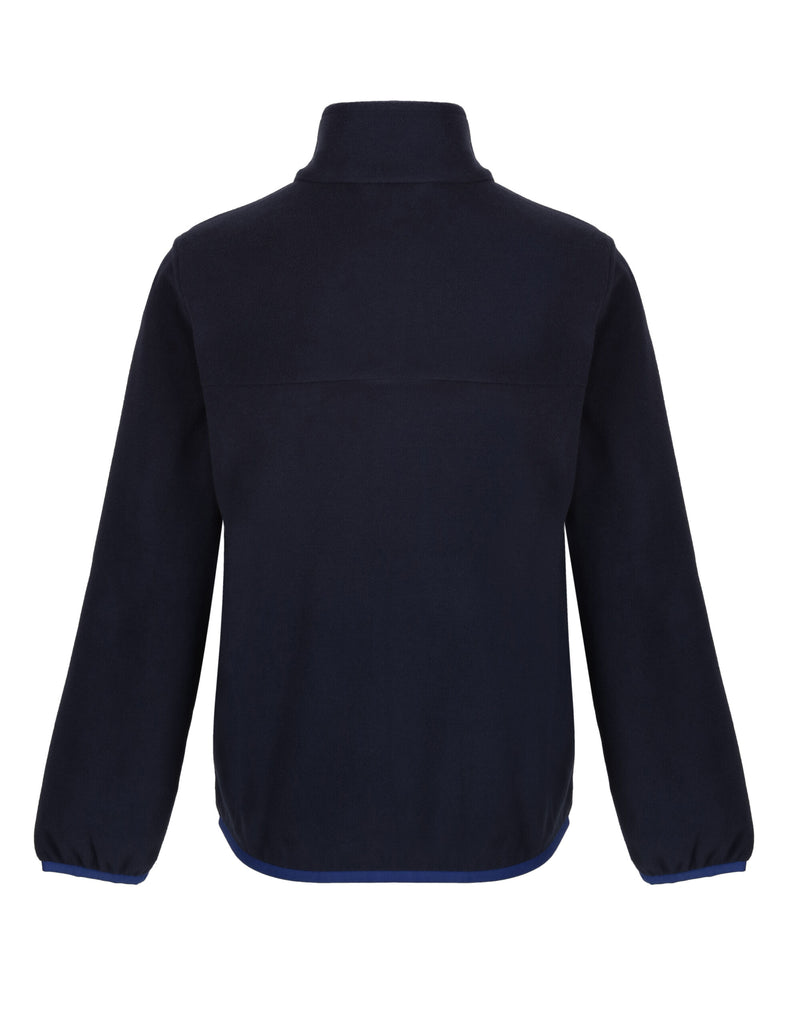 Regatta Junior Full Zip Microfleece - Navy/New Royal