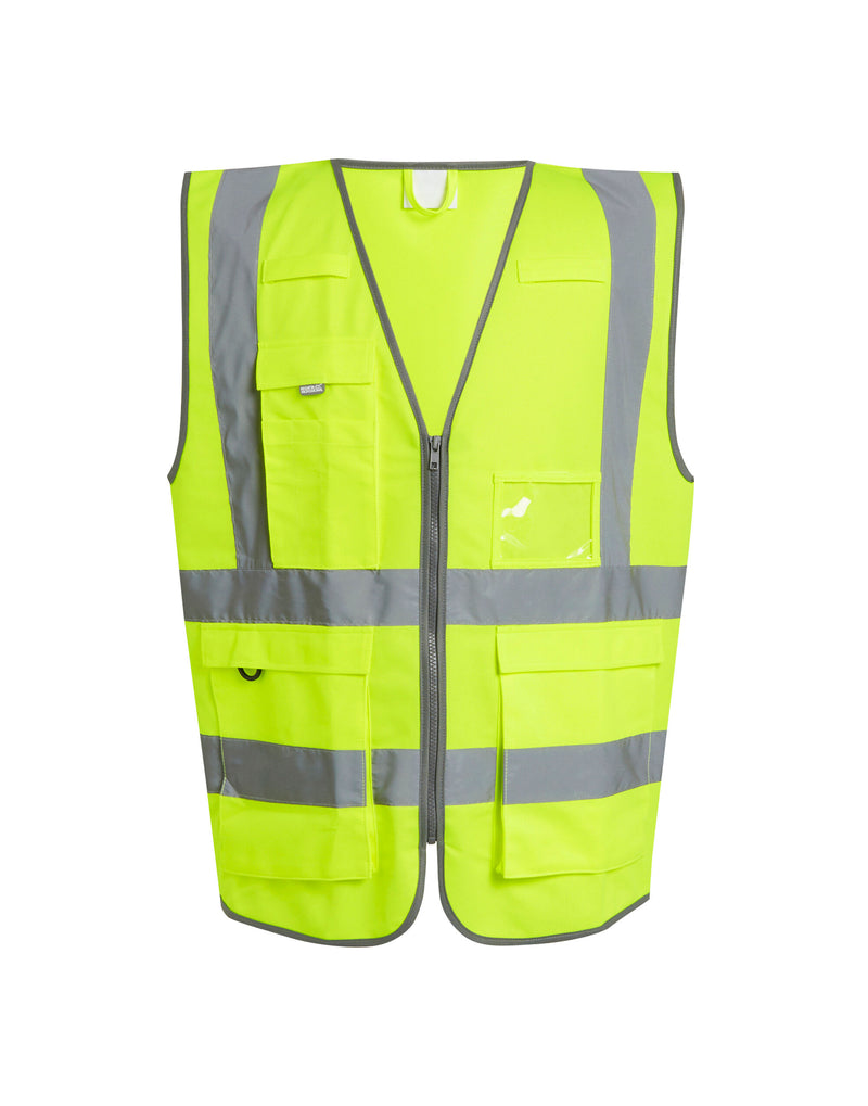 Regatta High Visibility TRS251 Hi Vis Executive Vest - Hi-Vis Yellow