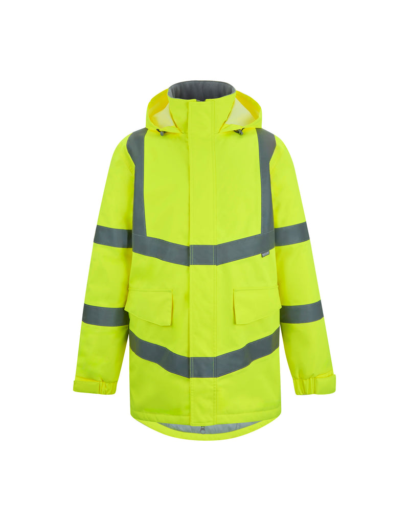 Regatta High Visibility Hi-Vis Pro Contract Dover Parka Jacket