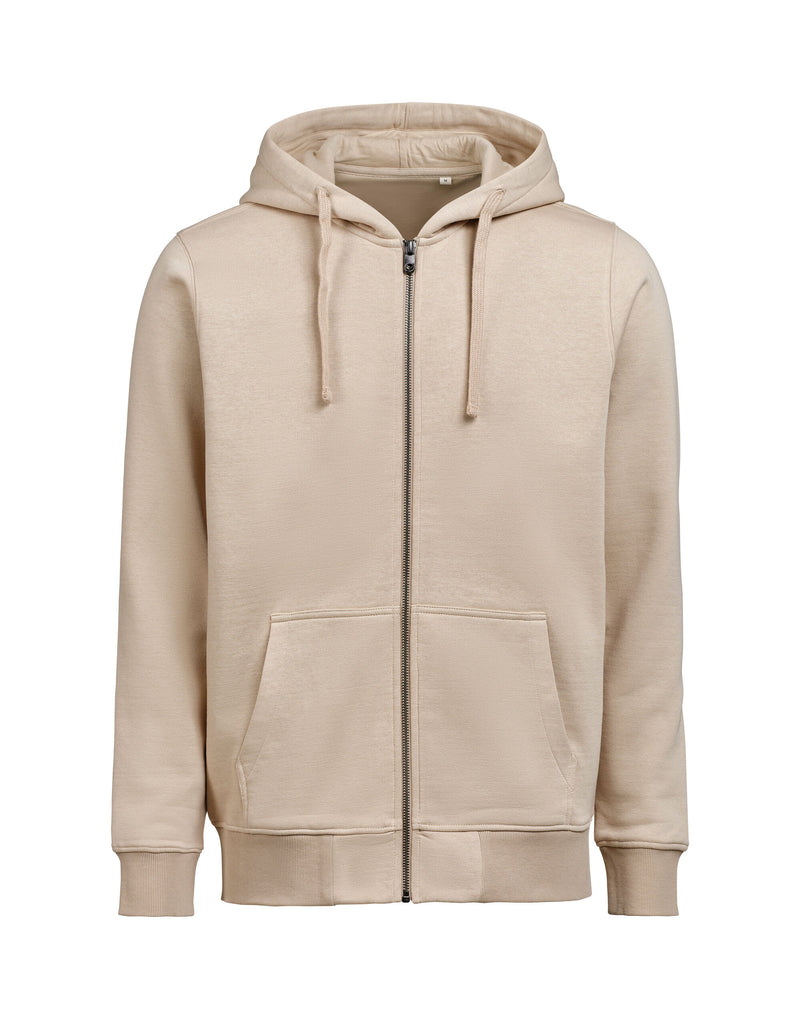 Untagged Movement Full Zip Hoodie Regular Fit - Latte