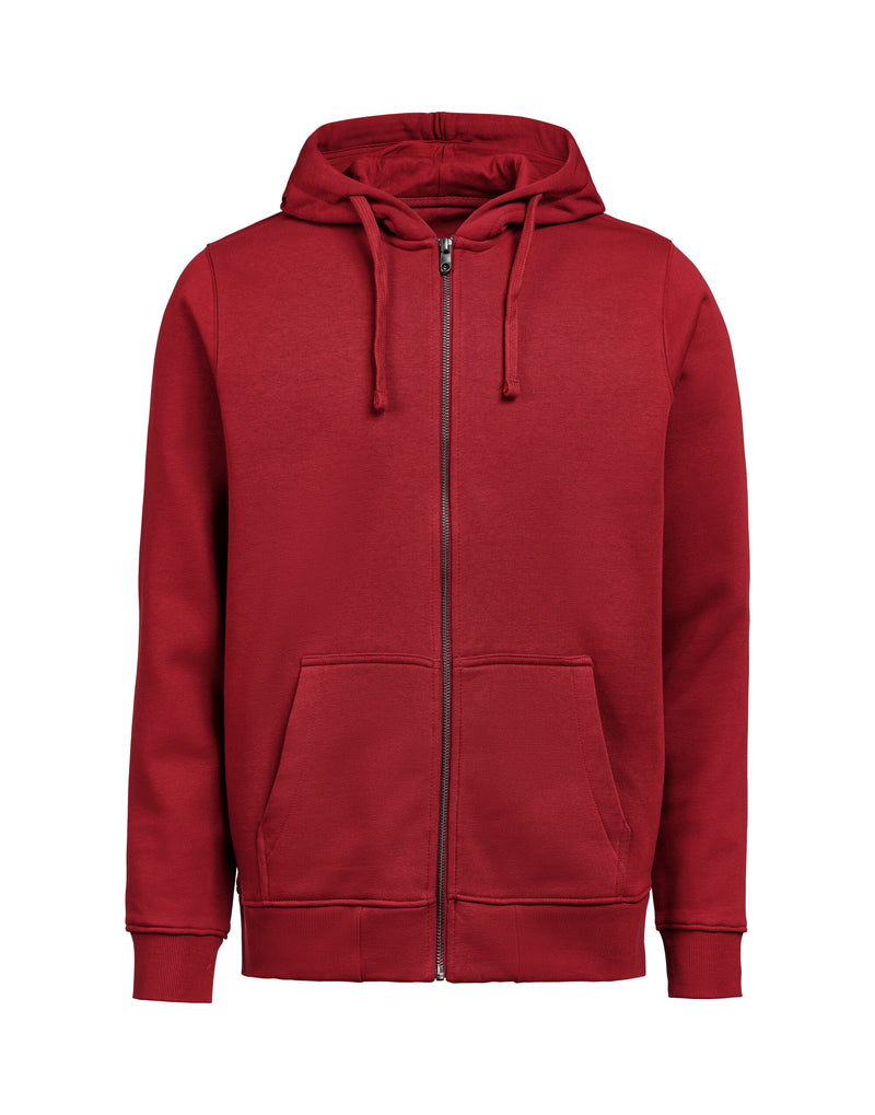 Untagged Movement Full Zip Hoodie Regular Fit - Brick
