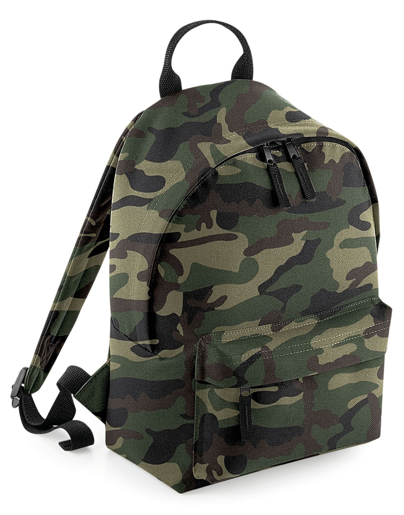 Side view of a bright red Original Fashion Backpack.