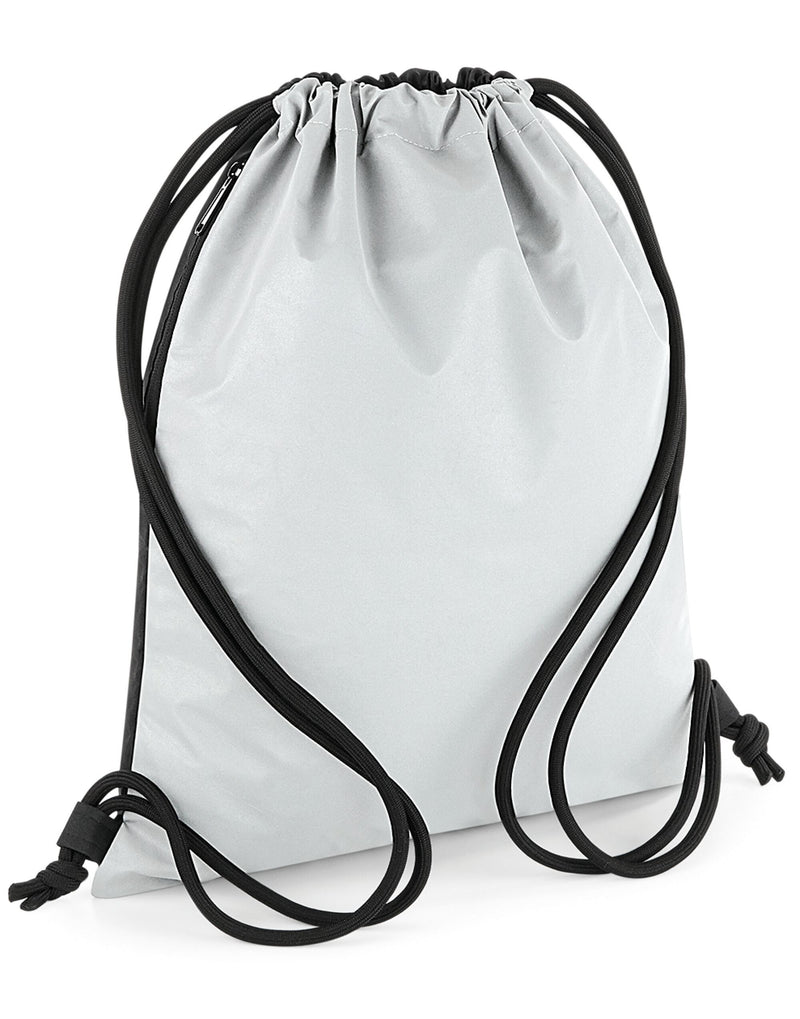 Person wearing the modern grey Scuba Backpack.