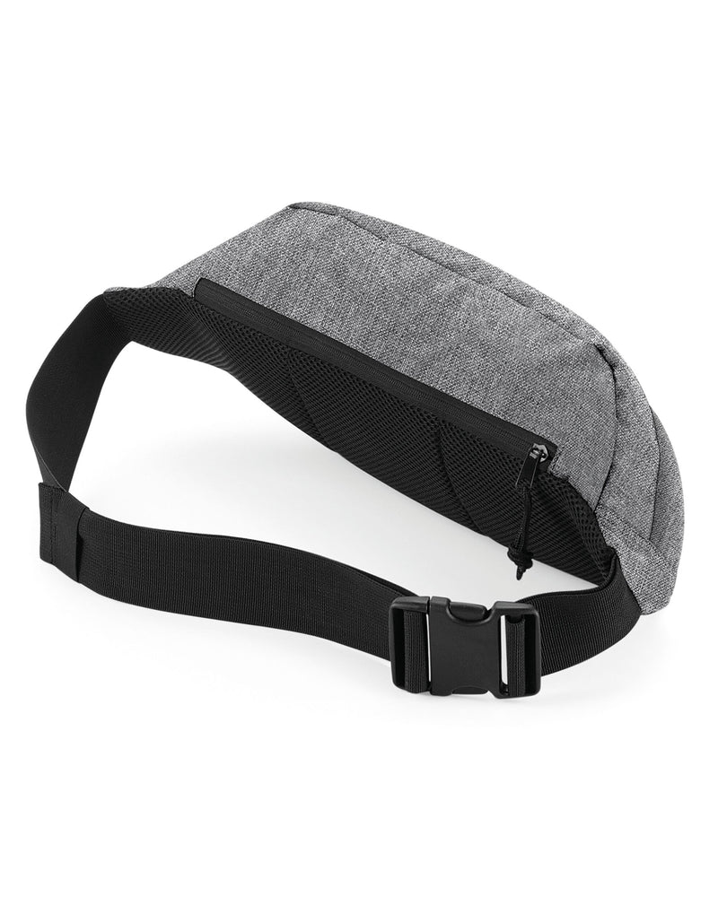 The grey 2-litre multipocket pouch attached to a Modulr backpack.