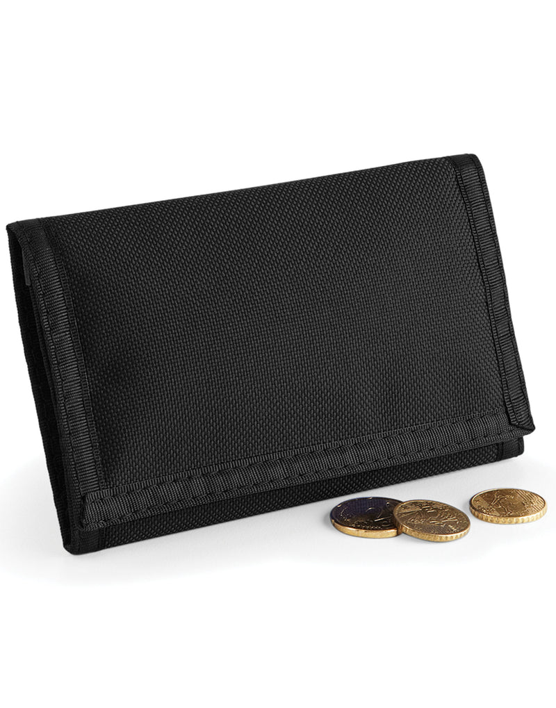 Angled view of the soft grey mini accessory case.