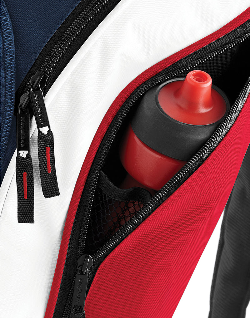 The yellow Bagbase Teamwear Backpack, a bright and cheerful option for kids and adults.