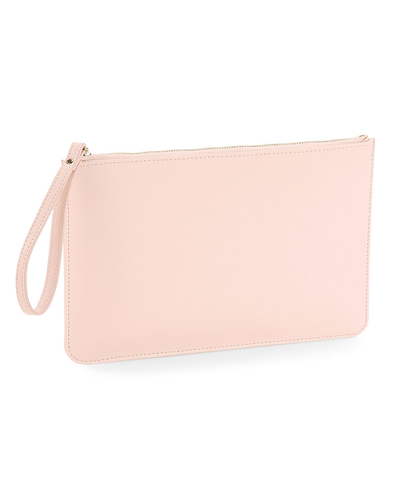 The light grey pouch, perfect for storing tech accessories or stationery in style.