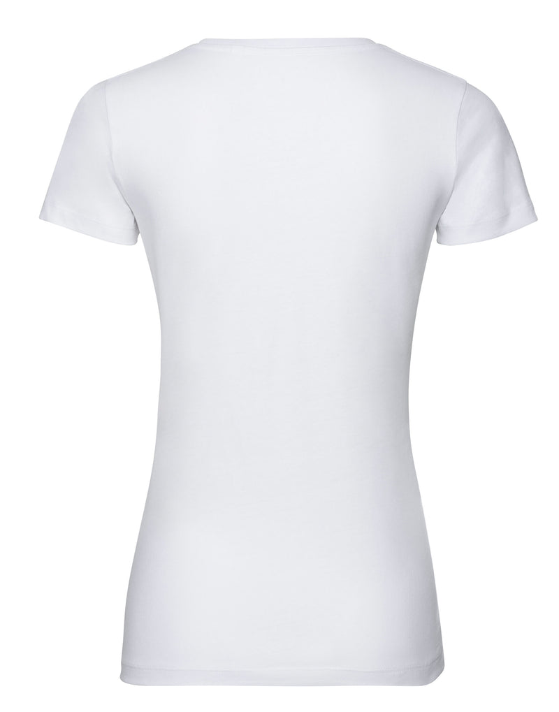 Russell Pure Organic Ladies' T - White