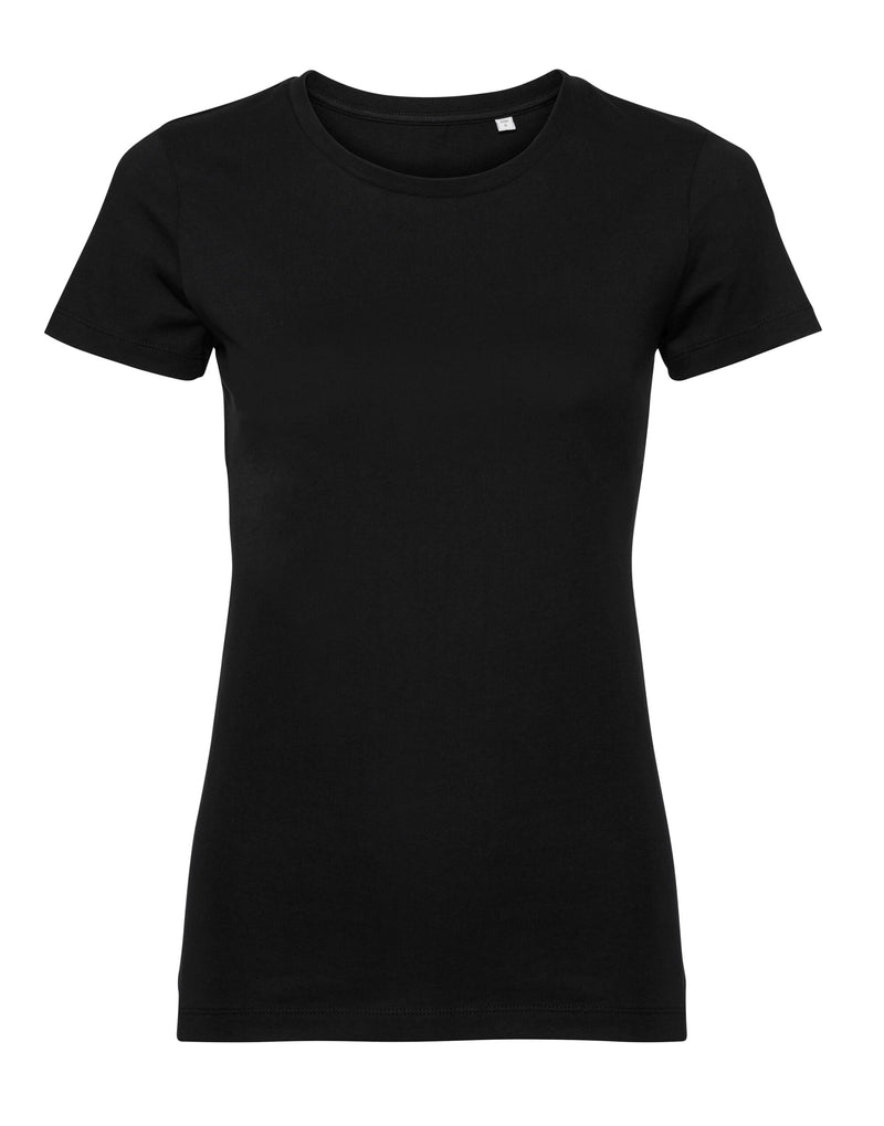 Russell Pure Organic Ladies' T - Black