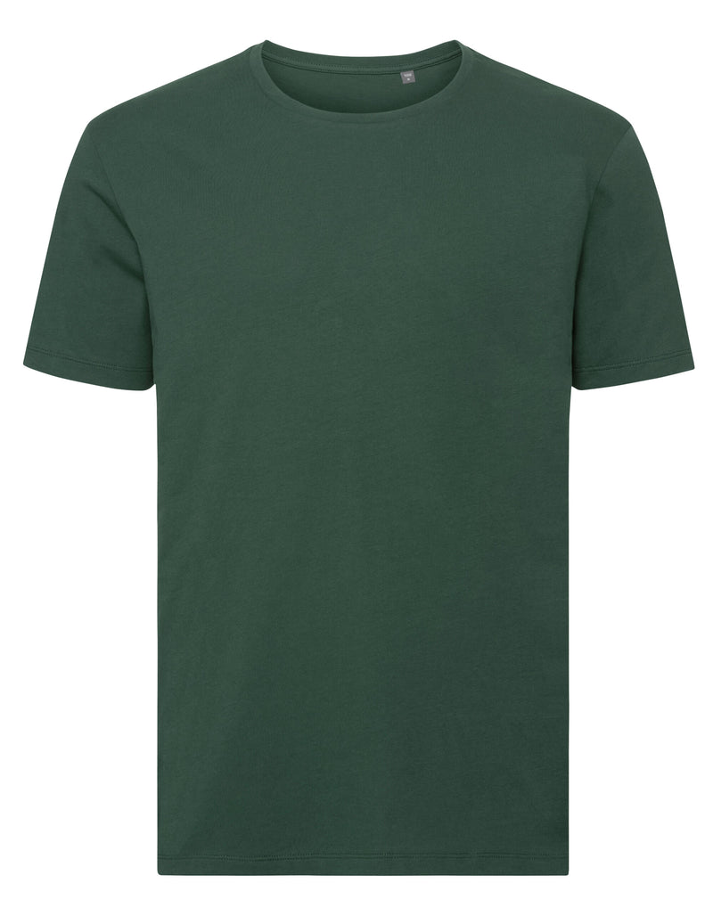 Russell Pure Organic Men'S T - Bottle Green
